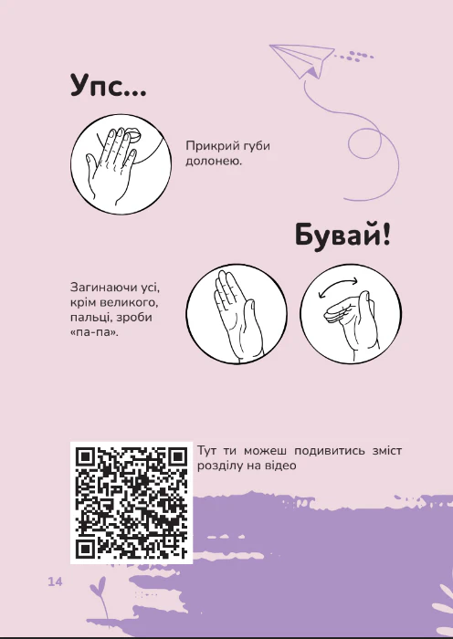 Книга для дітей Ручна-зручна розмова. Путівник жестовою мовою - Зображення 7